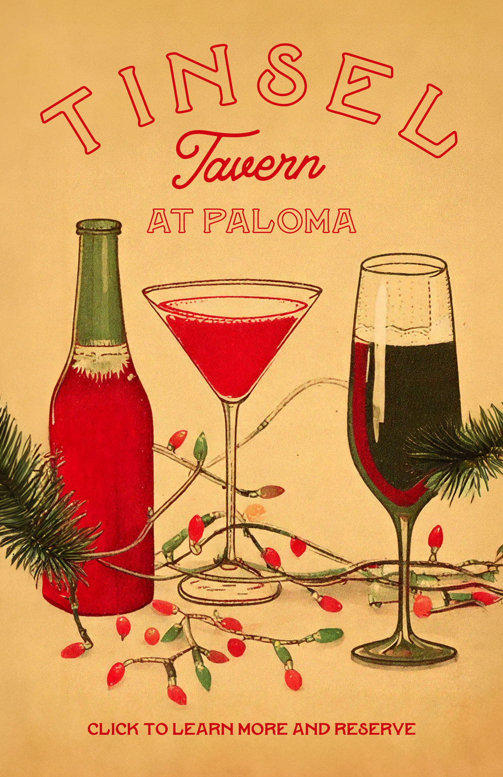 Paloma Tinsel Tavern click to learn more and reserve